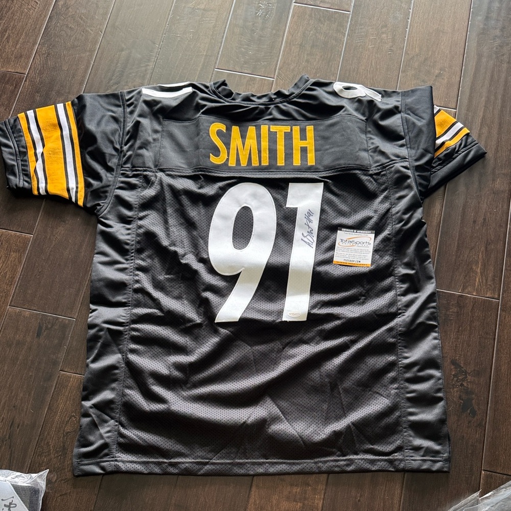 Pittsburgh Steelers Jersey Signed Autograph